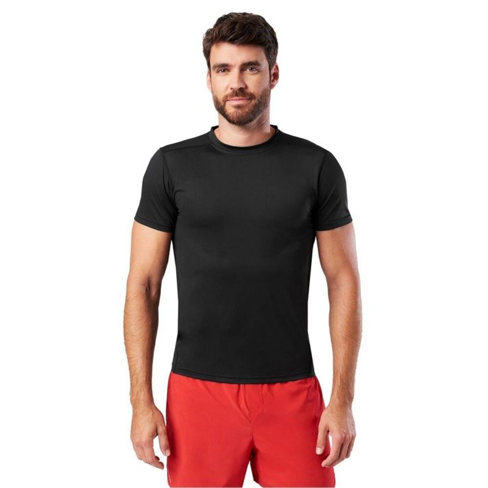 Nathan Mens Qualifier Crew Neck Slim T-Shirt / Black